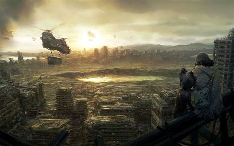 apocalyptic, Futuristic, Concept, Art, Marek, Okon Wallpapers HD ...