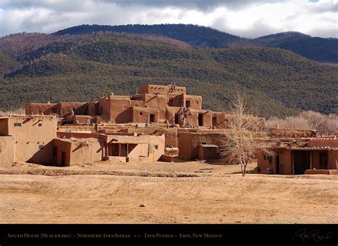 Taos Pueblo Unesco World Heritage - Home Plans & Blueprints | #25541