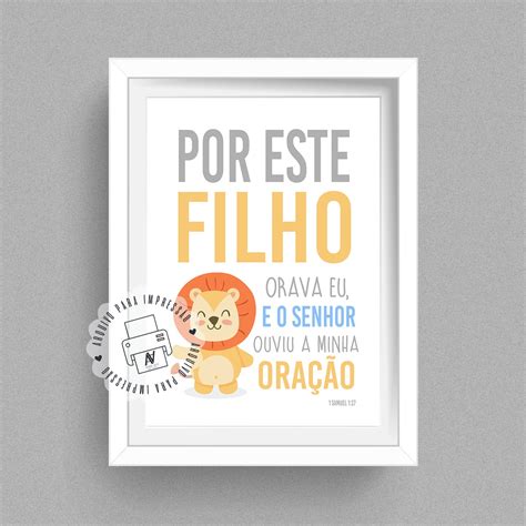 Arte digital para Poster/Quadro - 1 Samuel 1:27 no Elo7 | Aurora Artes ...