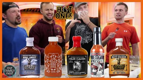 How SPICY are HOT ONES Wings? Trying HOT ONES Sauces! - YouTube