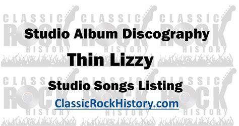 Complete List Of Thin Lizzy Studio Albums And Songs ...