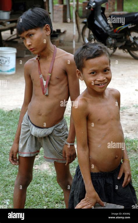 Painet ix2118 cambodia boys kampong thom country developing nation less economically developed ...