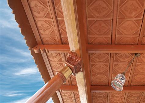 Ideal false ceiling for clay roofing - Ceiling Tiles