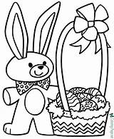 Easter Basket Coloring Pages sketch template