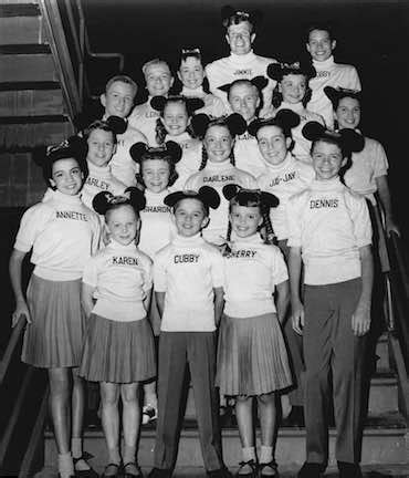 Mickey Mouse Club Mouseketeers, 1956. | Original mickey mouse club ...