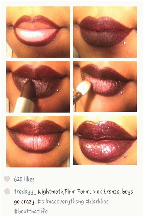 Dark lips Instagram Dark lips Instagram | Brown skin makeup, Dark lips, Dark lipstick