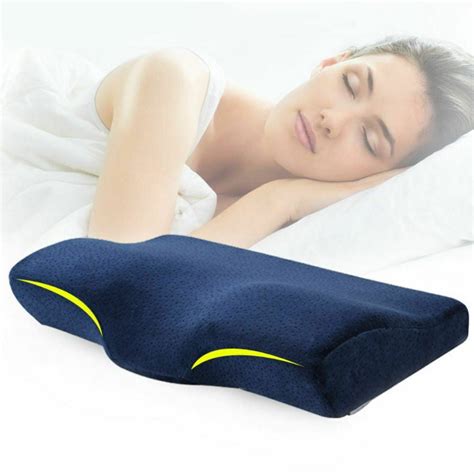 Contour Memory Foam Cervical Pillow Orthopedic Neck Pain Pillow Sleeper ...