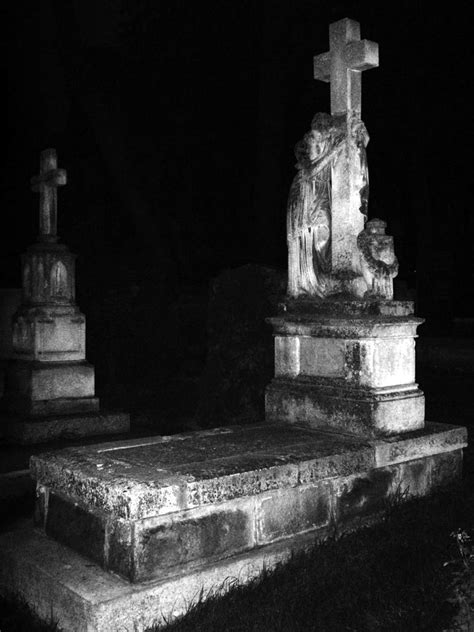 Graveyard at night by wizzard0 on DeviantArt