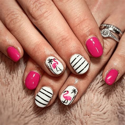 50 Flamingo Nail Ideas to Rock Your Mani