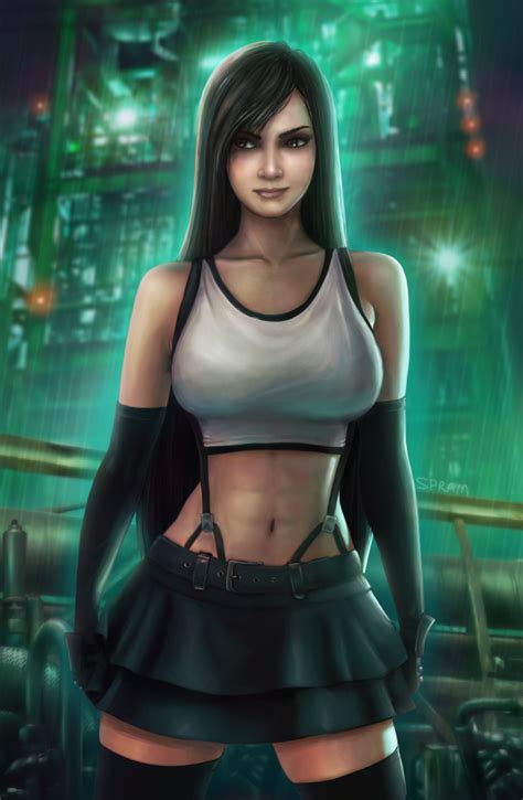 Tifa (FF7 Remake Fan art) by Spram on Newgrounds