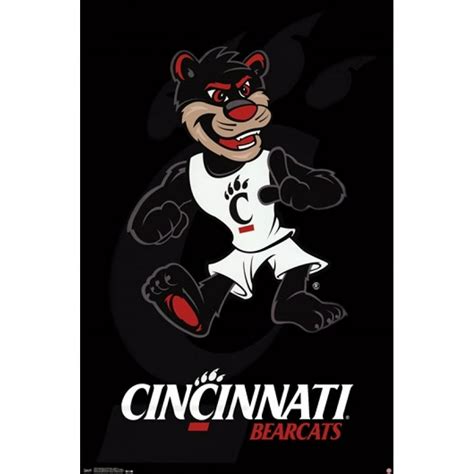 University of Cincinnati - Logo 14 Poster Print (24 x 36) - Walmart.com ...