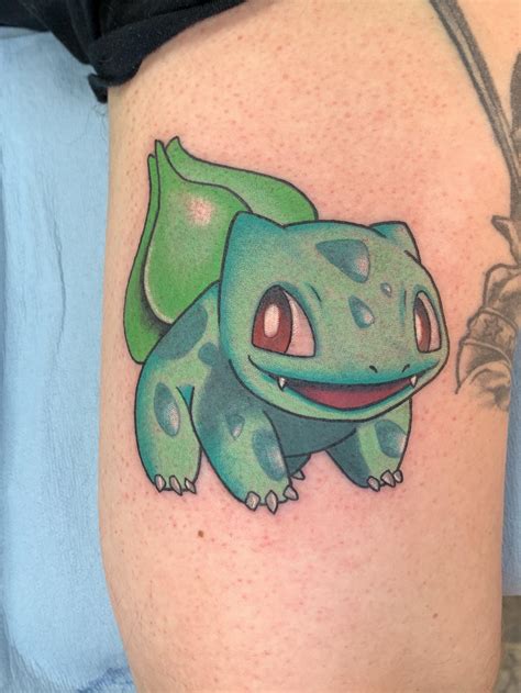 Bulbasaur by Huka, Timeless Tattoo in Los Angeles : r/tattoos