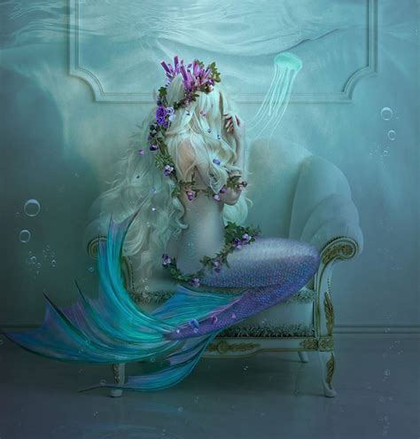 Mermaid’s Tears 🧜🏻‍♀️ | Canvas art prints, Canvas art, Mermaid tears