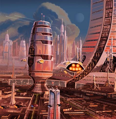 Future City | Sci fi city, Futuristic city, Retro futurism