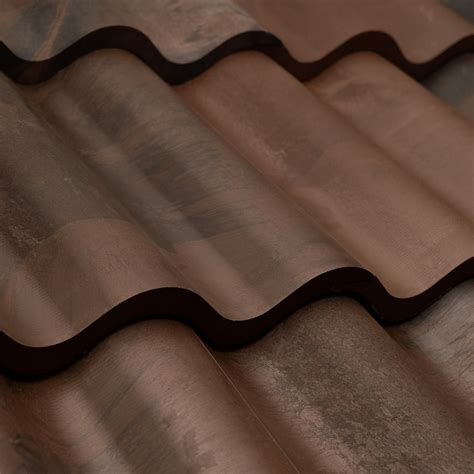 Synthetic Spanish Roof Tiles - Composite Faux Barrel Tile Roofing