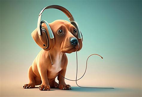 Dog With Headphones Stock Photos, Images and Backgrounds for Free Download