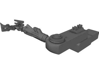 Robot Arm 3D Model - 3DCADBrowser