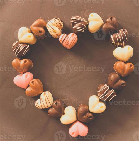 chocolate hearts 1362307 Stock Photo at Vecteezy