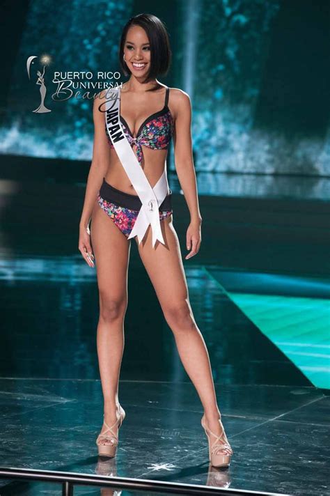 MISS UNIVERSE 2015 :: PRELIMINARY SWIMSUIT COMPETITION | Ariana Miyamoto, Miss Japan 2015 ...