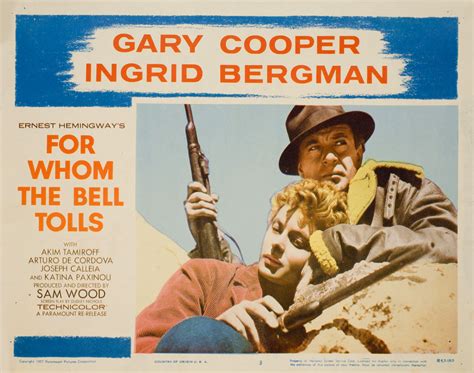 For Whom the Bell Tolls Original R1949 U.S. Scene Card - Posteritati Movie Poster Gallery