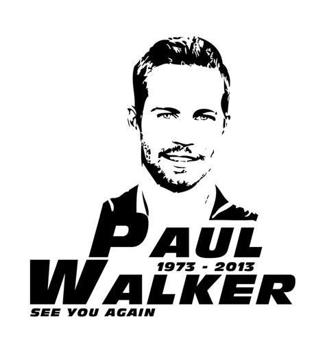 Paul Walker Sticker - See You again (R.I.P.) by Syky13 on DeviantArt