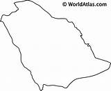 Saudi Arabia Map Coloring Page Coloring Pages sketch template