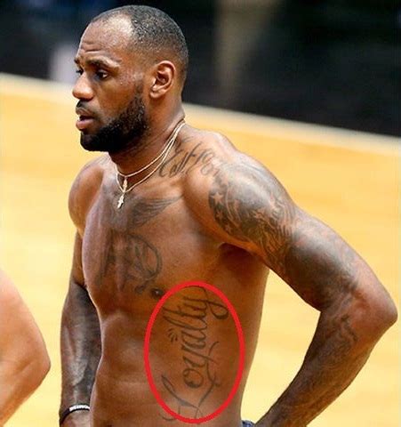 Lebron Tattoos