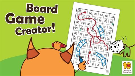 Board Game Creator - 10 Minutes of Quality Time | Fun activities to do, Board games, Fun activities