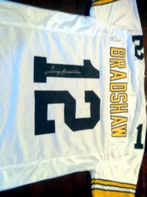 Terry Bradshaw autographed Jersey (Pittsburgh Steelers)(Away Jersey ...