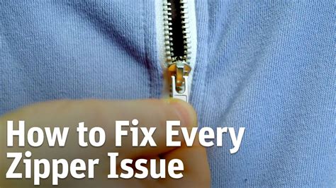 How to Fix Every Zipper Issue - YouTube