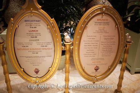 The Buffet at the Wynn Restaurant Info and Reservations