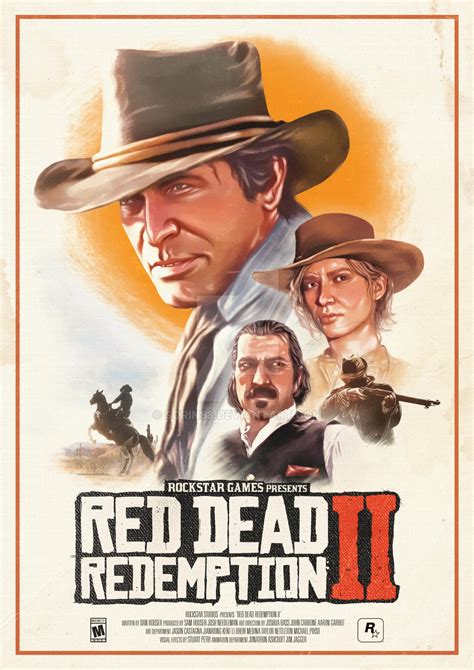 Red Dead Redemption 2 Poster by sorin88 on DeviantArt