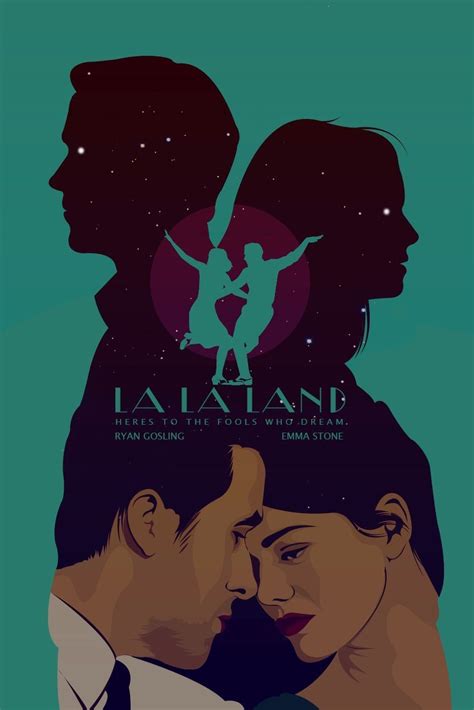 La La Land Movie Poster Wall, Poster Art, Gig Poster, Pixiv Fantasia, Damien Chazelle, Cast Art ...