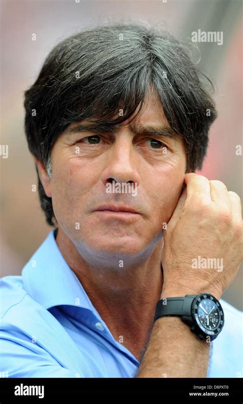 Coach Joachim Löw of Germany during the international friendly soccer ...