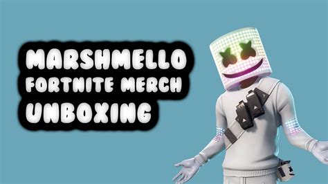 Marshmello Merch Unboxing - YouTube