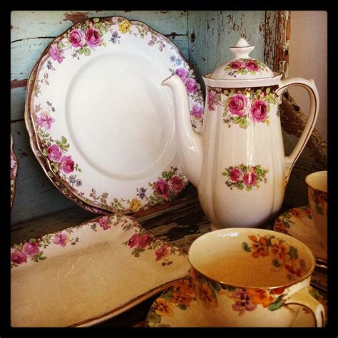 Vintage china love, English Rose, Royal Doulton | Tea sets vintage ...