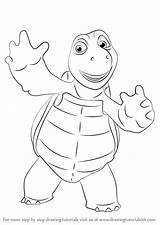 Learn How To Draw Verne from Over The Hedge Over Step By  sketch template