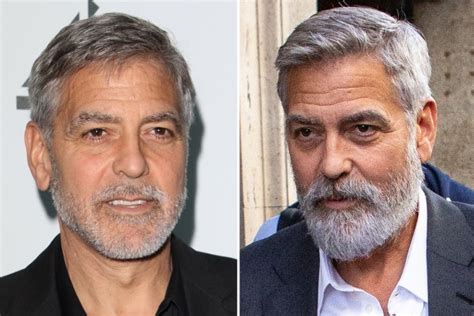 George Clooney debuts lush and lengthy new beard