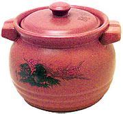 ceramic cooking pots