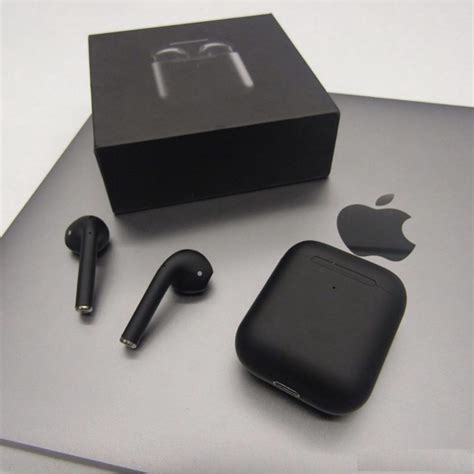 Mate Black Apple Airpods Generation 2 Black (High Copy) - Global Telecom