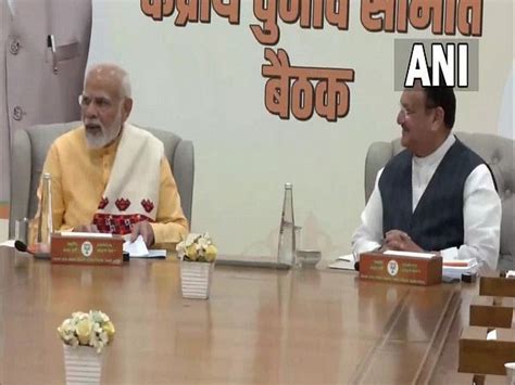 PM Modi, Shah attend BJP CEC meeting to finalize candidates for Gujarat ...