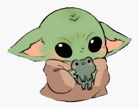 Baby yoda drawing easy cute step by step images | babyyodaabout