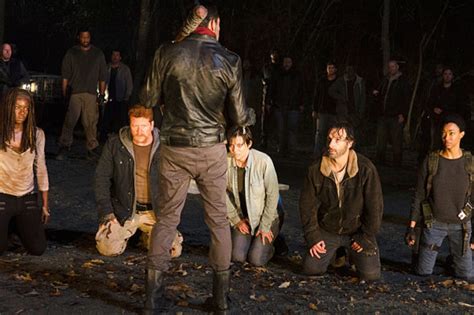 The Walking Dead: 11 Scenes Filmed for Cliffhanger Finale - canceled TV shows - TV Series Finale