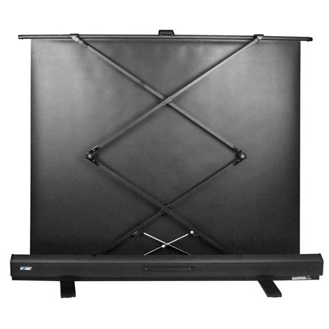 16:9 Portable Floor Stand Retractable Projector Screen 69" x 38"