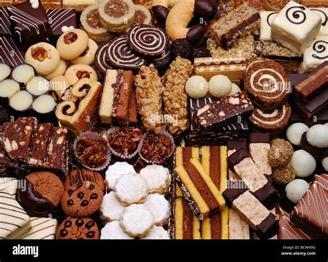 Cakes and Biscuits Stock Photo - Alamy