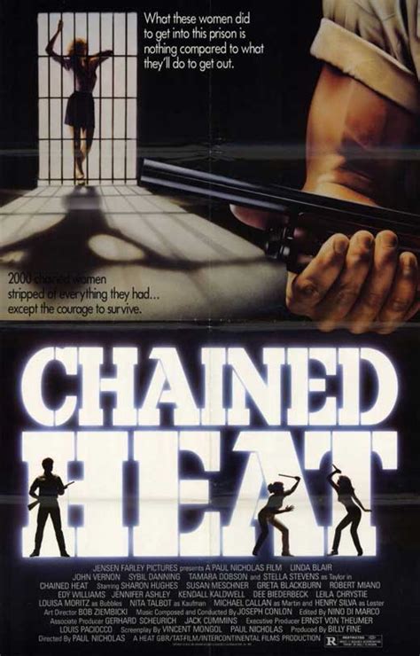 Chained Heat Movie Posters From Movie Poster Shop