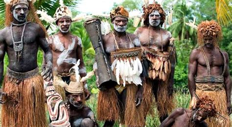 Approaching Asmat Tribe in Asmat Regency, Papua Province