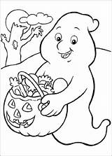 30 Cute Halloween Coloring Pages For Kids sketch template
