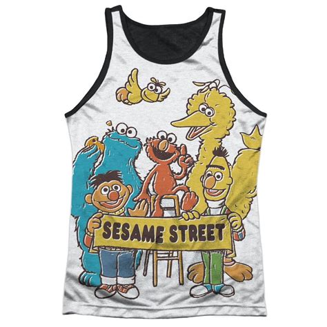 Sesame Street - Sesame Street Classic TV Show Cast Block Party Adult ...