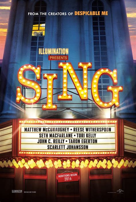 Sing DVD Release Date March 21, 2017